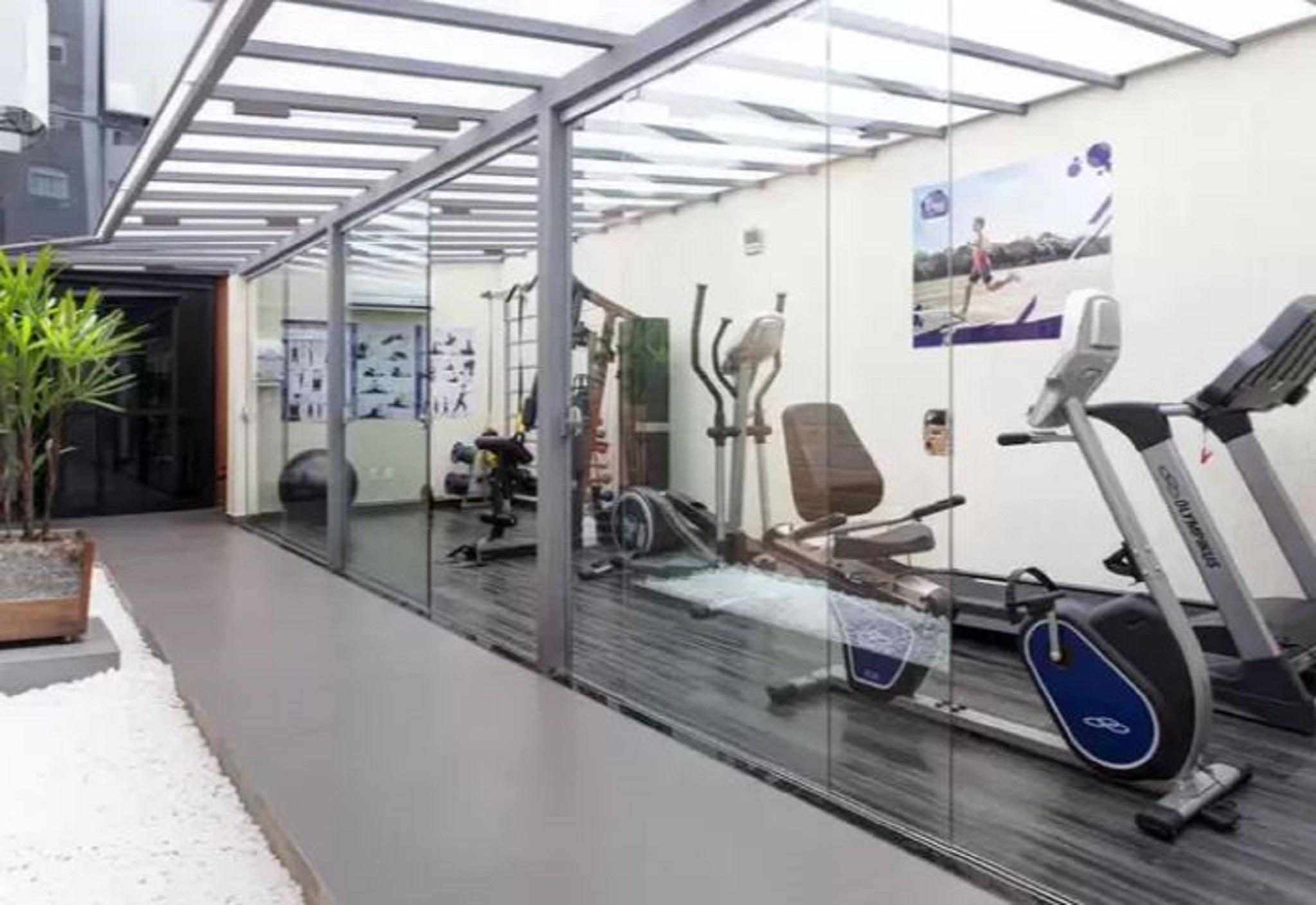 Royal Boutique Savassi Hotel Μπέλο Οριζόντε Εξωτερικό φωτογραφία The gym at the hotel